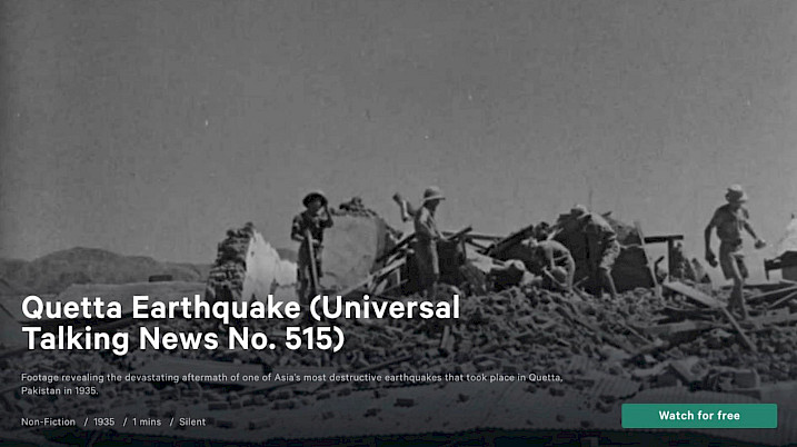 Quetta Earthquake (BFI)